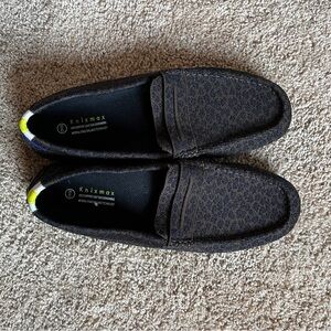 Rothy's Black and Yellow Moccasins